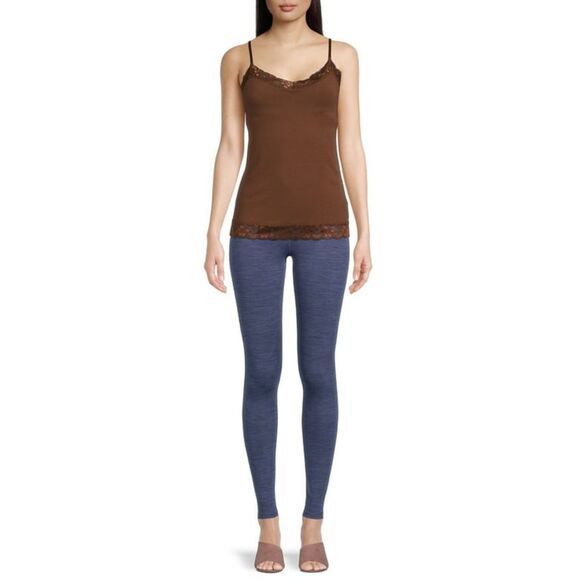 10/$25🦋 No Boundaries Hot Chocolate Lace Trim Cami - Size XXL - Picture 4 of 13